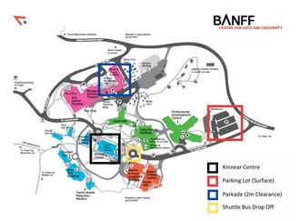 The Banff Centre Map